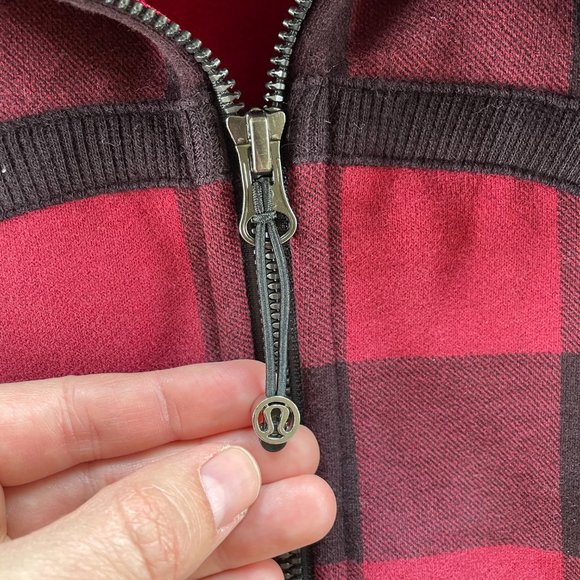 RARE EUC Lululemon Scuba Hoodie II in Buffalo Plaid Mini Camp Check size 6 - Picture 2 of 14